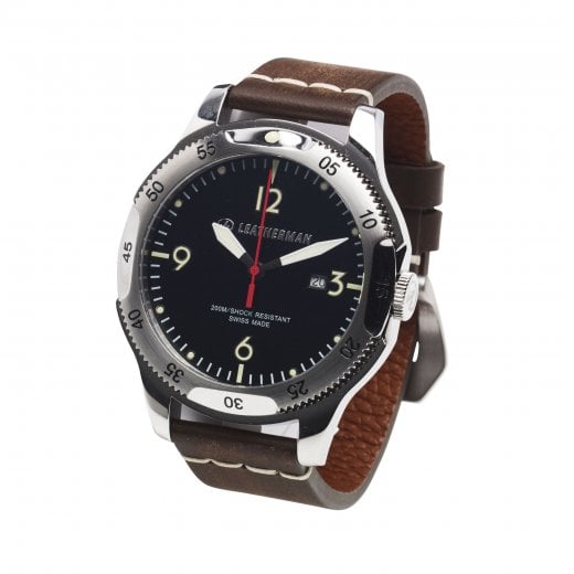 Limited Edition Brown Leather Strap Watch